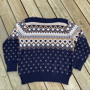 Vintage St. Michael Knit Grandpa Sweater